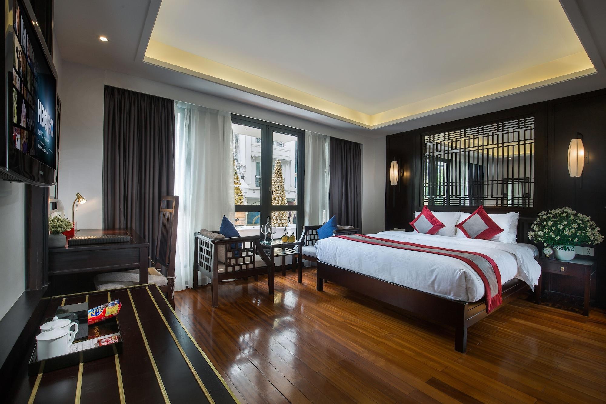 Golden Lotus Boutique Hotel Hanoj Exteriér fotografie