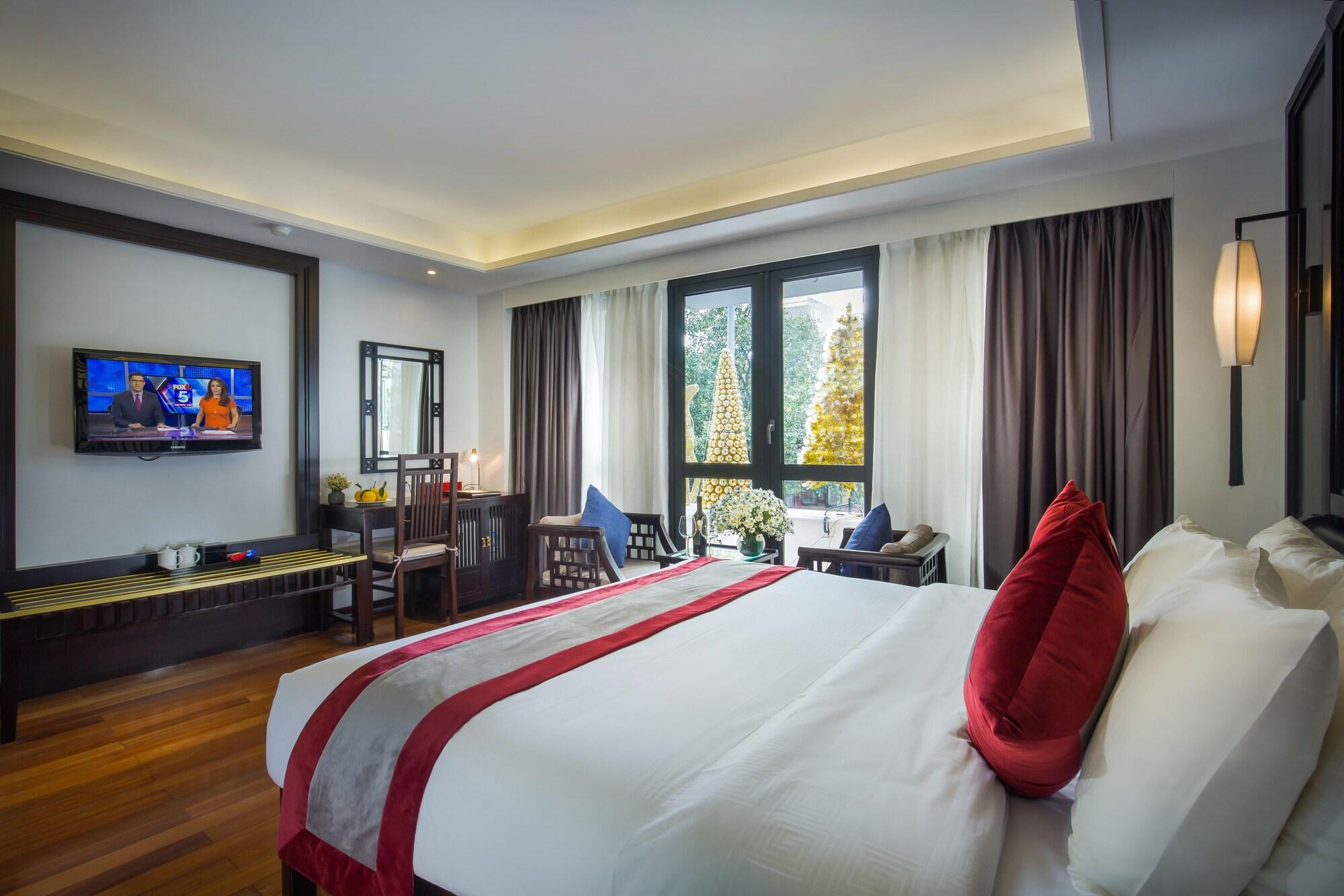 Golden Lotus Boutique Hotel Hanoj Exteriér fotografie