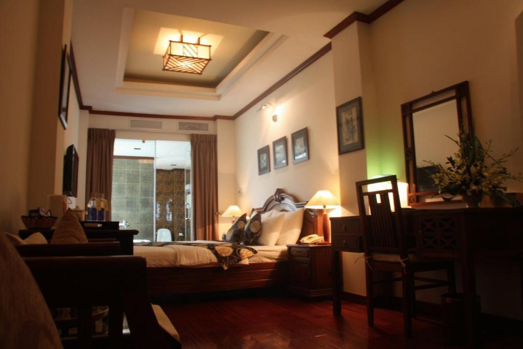 Golden Lotus Boutique Hotel Hanoj Exteriér fotografie